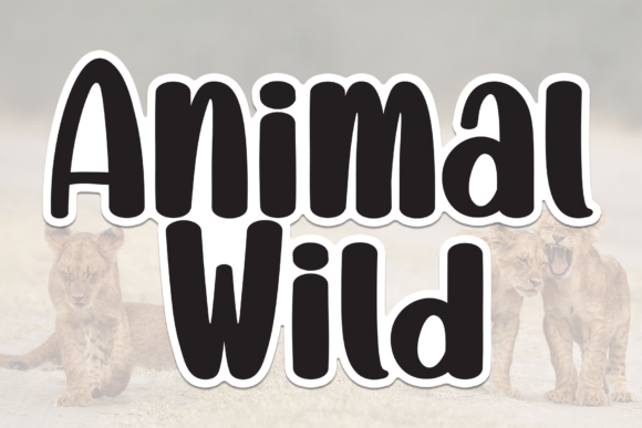 Animal Wild: A Sweet and Friendly Handwritten Font