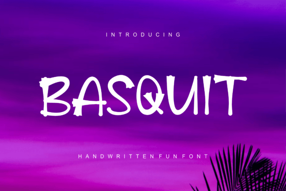 Basquit: A Bold and Authentic Font for Modern Branding