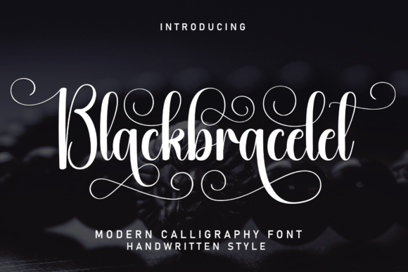 Blackbracelet: A Sweet and Friendly Handwritten Font