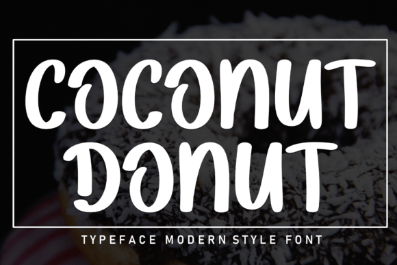Coconut Donut: A Sweet and Friendly Handwritten Font