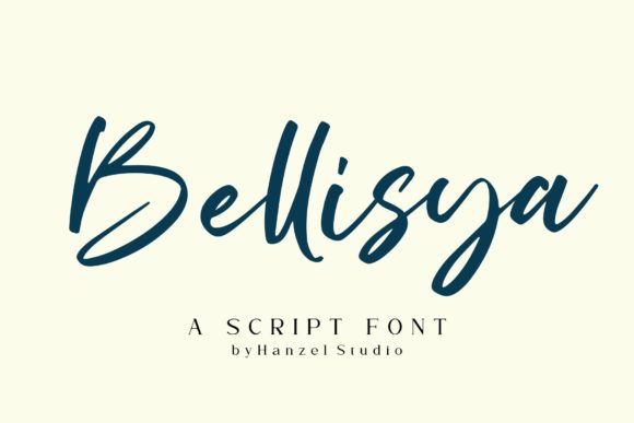 Discover the Charm of Bellisya: A Versatile Handwritten Font