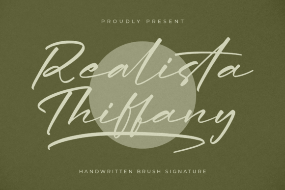Discover the Elegance of Realista Thiffany Font