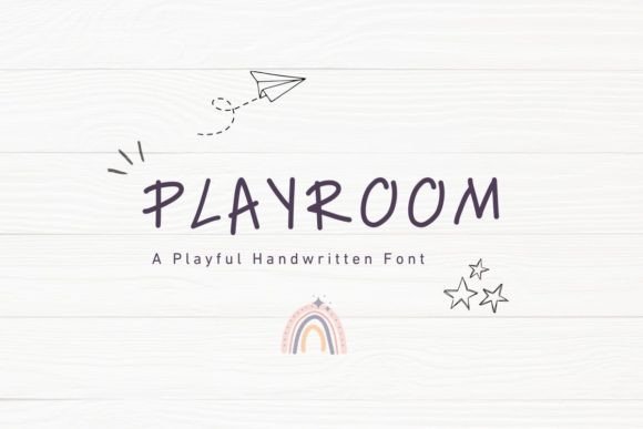 Enhance Your Brand with Playroom: A Versatile Handwritten Font
