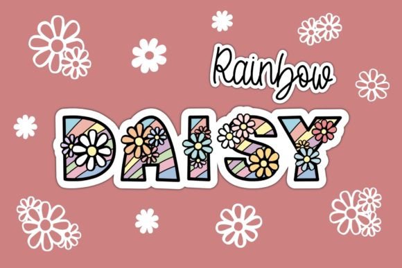 Enhance Your Campaigns with Daisy Rainbow Font