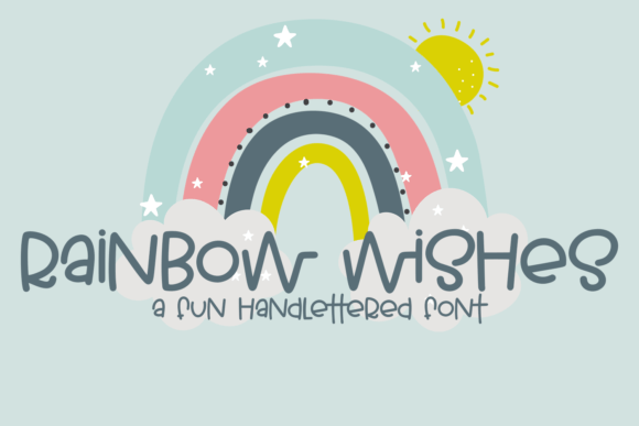 Enhance Your Campaigns with Rainbow Wishes Font