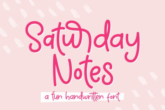 Enhance Your Campaigns with Saturday Notes Font