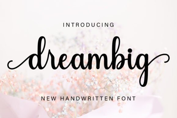 Enhance Your Web Design with Dreambig Script Handwritten Font