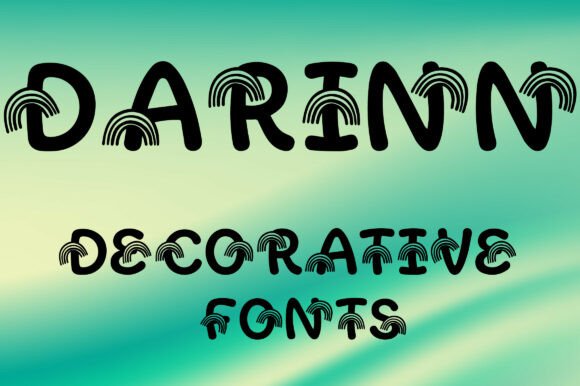 Exploring Darinn: A Versatile Decorative Font for Editorial Design