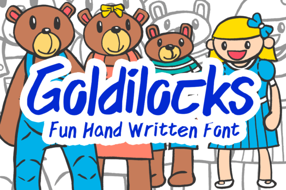 Goldilocks: A Charming Fairy Tale-Inspired Font