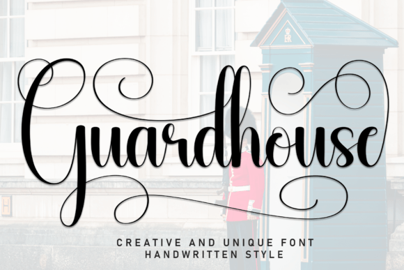 Guardhouse: A Sweet and Friendly Handwritten Font