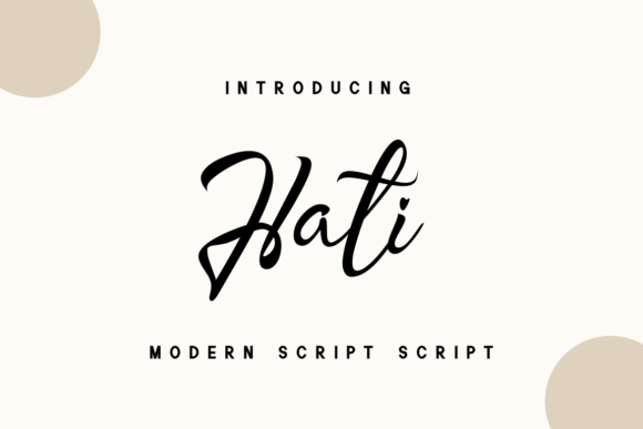 Hati: The Perfect Handwritten Font for Your Next Campaign