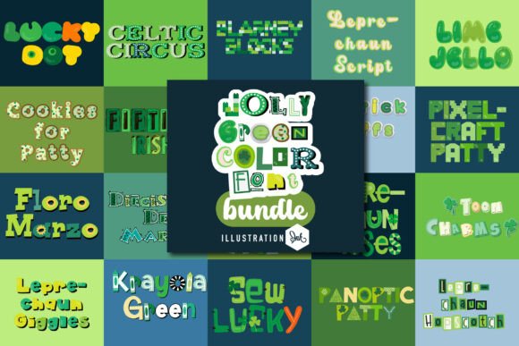 Jolly Green Color: A Vibrant Font for Creative Web Design