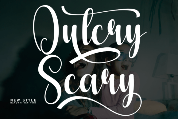 Outcry Scary: A Sweet and Friendly Handwritten Font