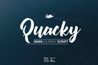 Quacky: A Charming Handwritten Font for Editorial Design
