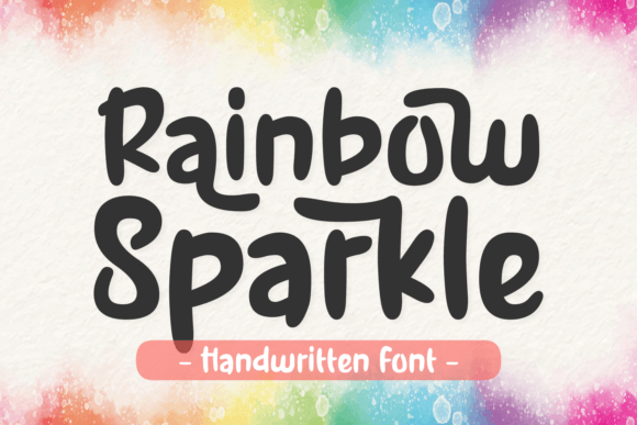 Rainbow Sparkle: A Dazzling Font for Editorial Design