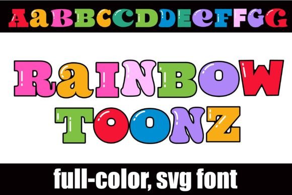 Rainbow Toonz: A Retro Serif Font for Creative Campaigns