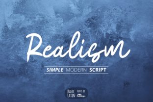 Realism: A Quirky Handwritten Font for Editorial Design