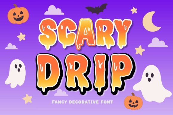 Scary Drip: A Spooky and Playful Font for Editorial Design
