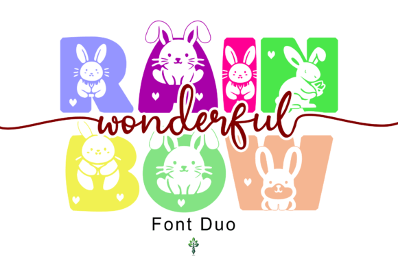 Transform Your Brand with Rainbow Wonderful Decorative Font