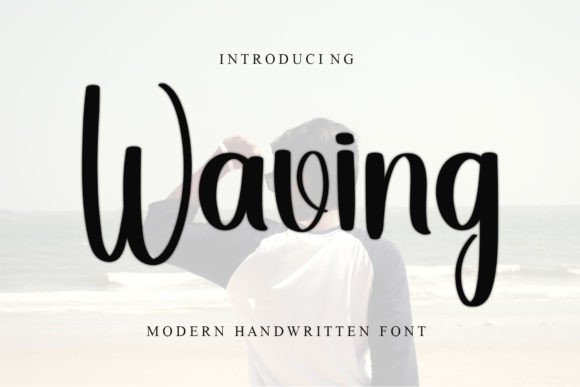 Waving: A Handwritten Font for Creative Makers